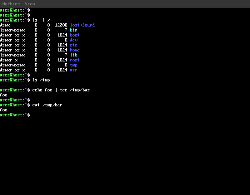 screenshot from qemu running banan-os